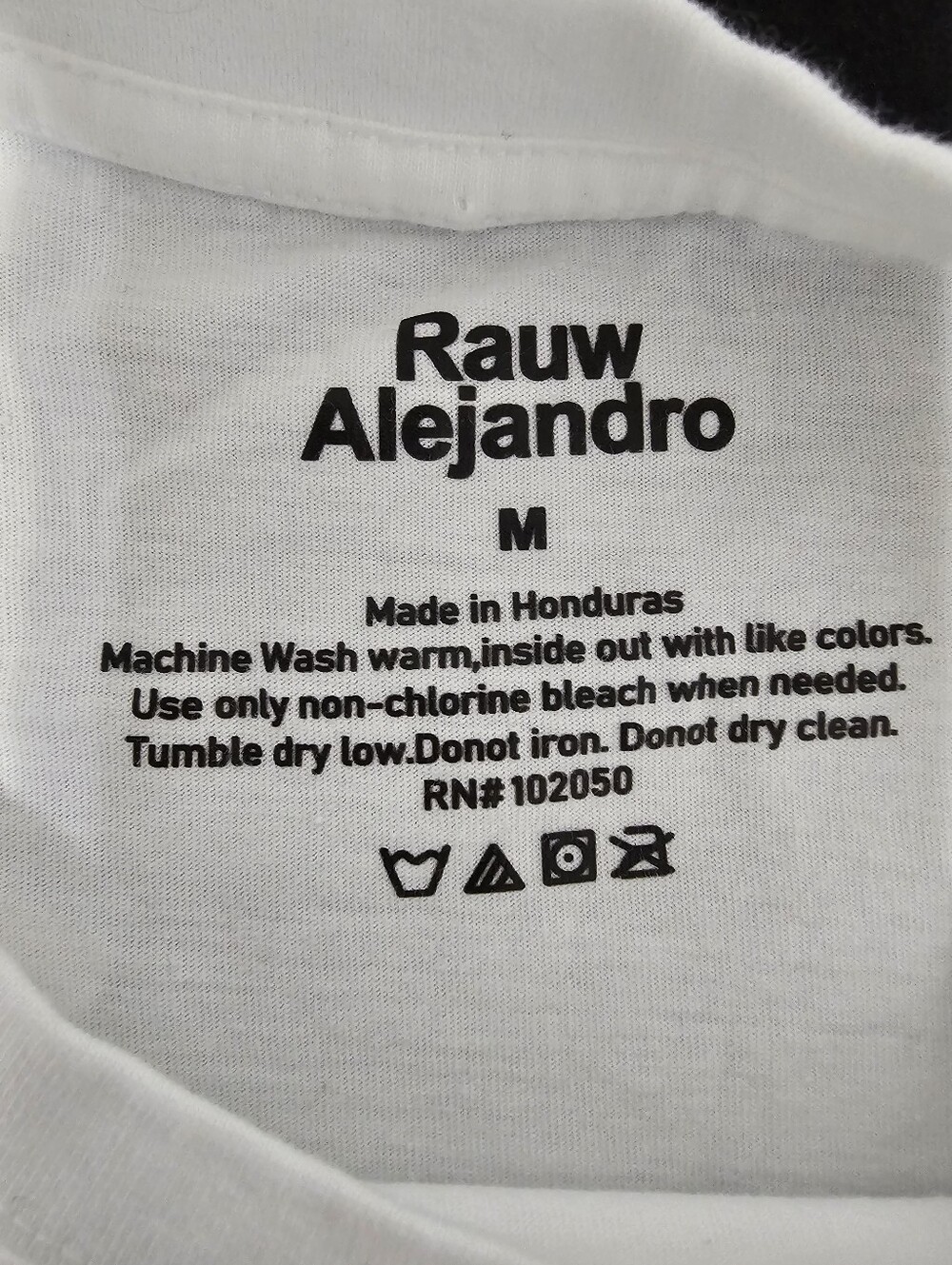 Rauw Alejandro The El Dueño de las Ch***as Latin Pop Concert Streetwear Shirt M - Picture 6 of 7